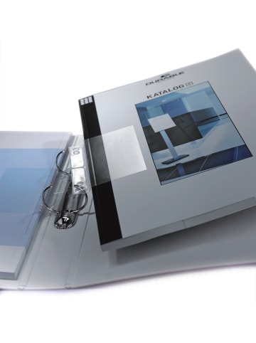 Durable Abheftstreifen Filefix maxi transparent Packung mit 50 Stück