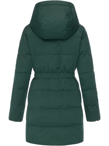 ragwear Steppmantel Niani YOUMODO in Pine Green