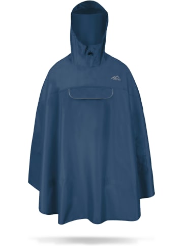 Normani Outdoor Sports Unisex Regenponcho wasserdicht Cherrapunji in Navy