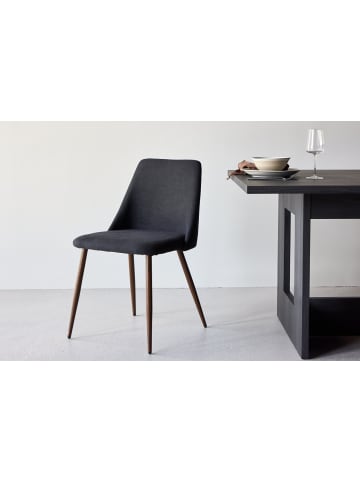 ebuy24 Esszimmerstuhl Night Schwarz 2er Set