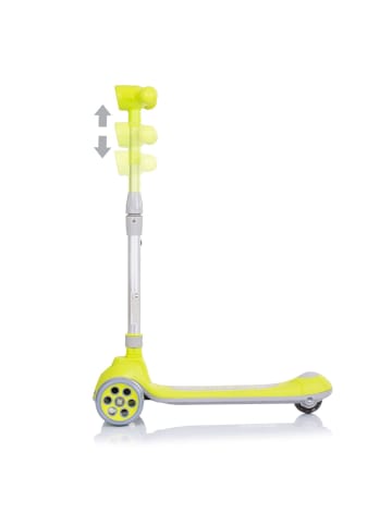 Chipolino Kinderroller Orbit 3 LED-Räder in grün