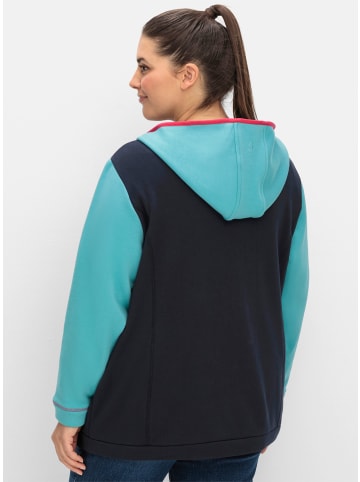 sheego Funktionsjacke in tiefblau