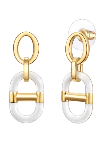 Lulu & Jane Ohrringe aus Metall-Legierung in gelbgold