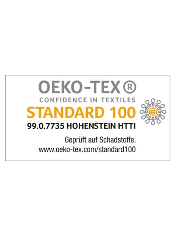 Wörner Kapuzenbadetuch 80 x 80 cm - Uni - Crome in grau,gruen