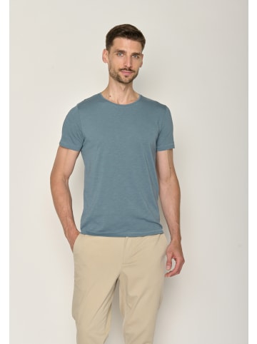 GreenBomb T-Shirt Basic in Schlammiges Blau