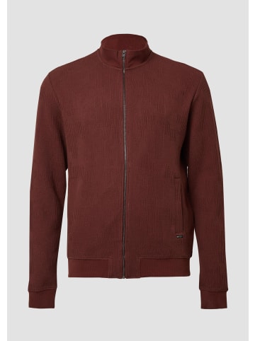 s.Oliver Sweatshirt Jacke in 3907_bordeaux