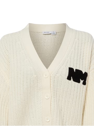Noisy may Strickjacke NMCharlie in ecru - 0001