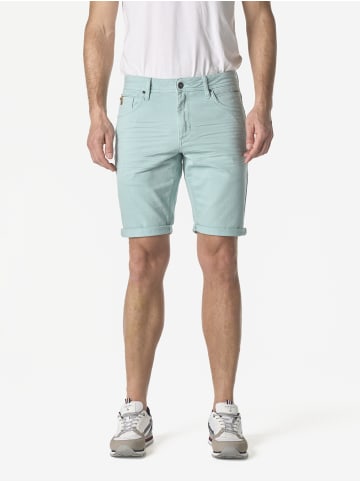 KOROSHI RegulÃ¤re farb-baumwoll mÃ¤nner kurze jeans in Verde claro / hellagrÃ¼n