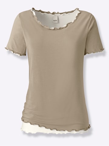 Heine Shirt in beige-ecru