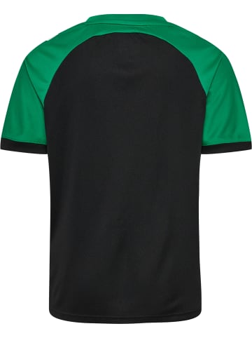 Hummel T-Shirt Raglanärmel Hmlmatch Kinder in BLACK/JELLY BEAN