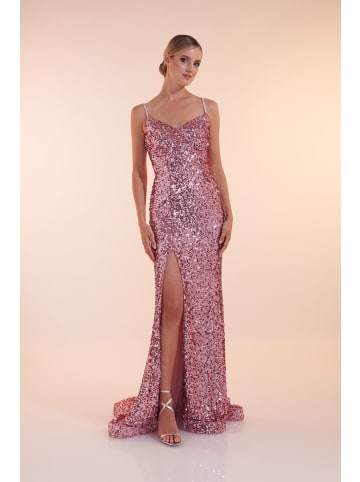 Unique Kleid Sparkling Dream Dress in Taupe