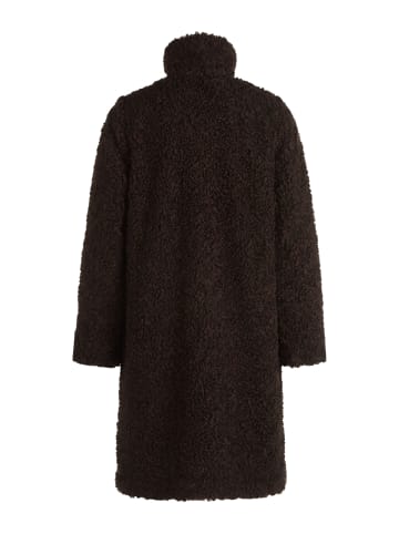 Zero Wintermantel mit Stehkragen in Chocolate Plum