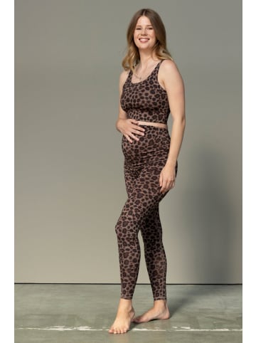 Hey Honey Umstandsleggings in brown