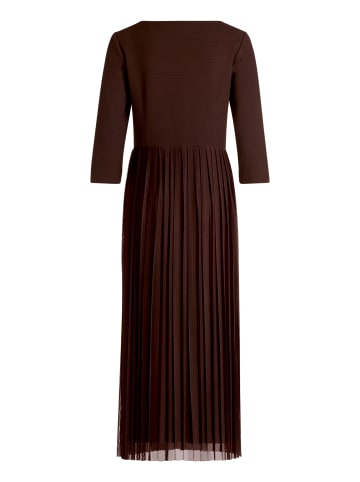 Betty Barclay Plisseekleid mit 3/4 Arm in Light Maroon