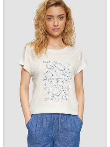 s.Oliver T-Shirt in 02D0_creme