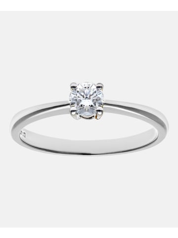 Diamant L'éternel Verlobungsring aus 375 Weißgold mit 0.25 Karat Diamant