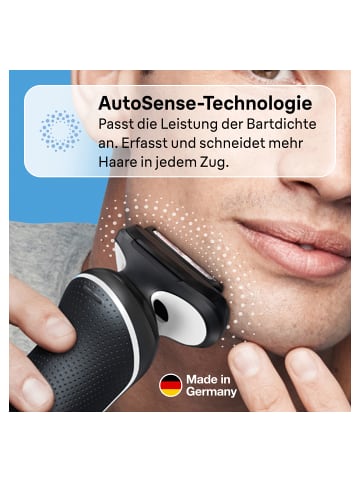 Braun Elektrischer Rasierer für Männer "Series 5 51-W1600s" in Weiß