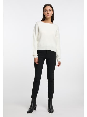 RISA Damen Strick Pullover in Weiss