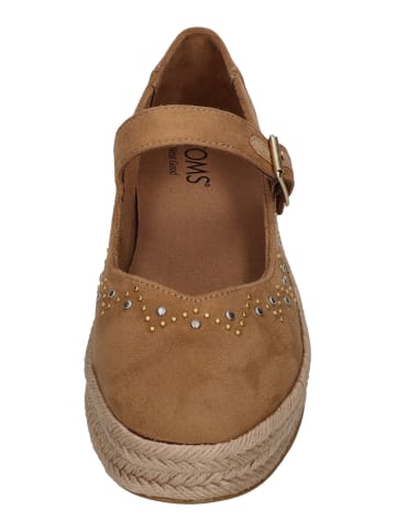 TOMS Espadrilles CAROLINA MARY JANE in braun