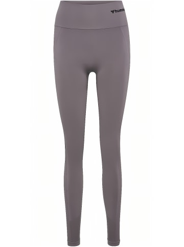Hummel Leggings "Tif Seamless High Waist Tights" in Grau