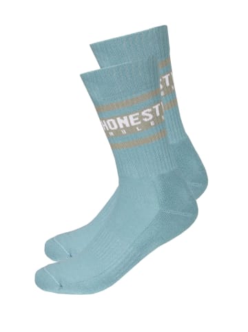 HONESTY RULES Socken " Sport " in arctic-blue