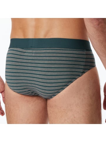 Schiesser 95/5 Single-Jersey Slip 3er-Pack in dunkelblau/jeansblau