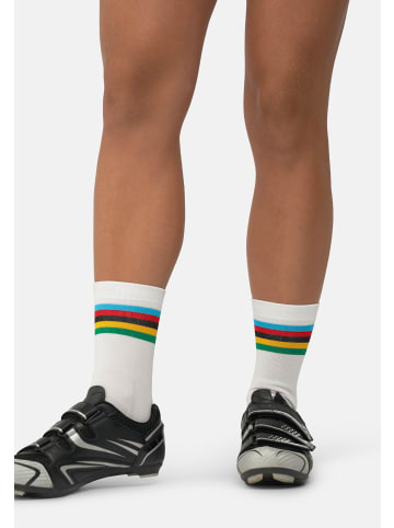 DANISH ENDURANCE Socken Aero Cycling Crew in black/navy/white