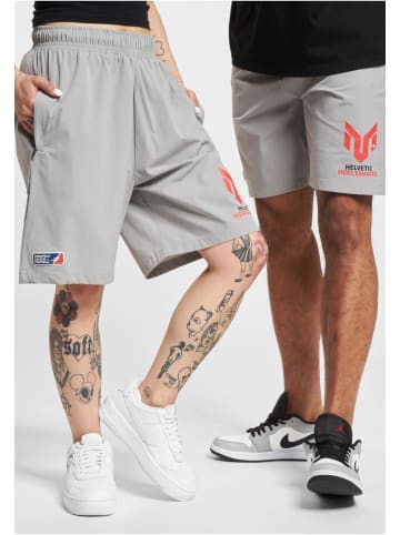 DEF DEF Mesh-Shorts in grey