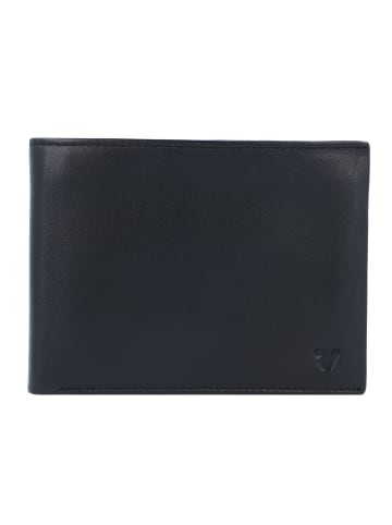 Roncato Pascal Geldbörse Leder 13 cm in nero