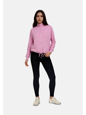 Only Play Sweatjacke 'Frei Life' in rosa