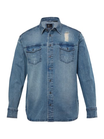 JP1880 Hemd in blue denim