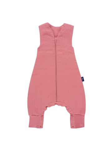 Alvi Schlafsack mit Füßen 4 Season Sleep Overall Mull - in rosa