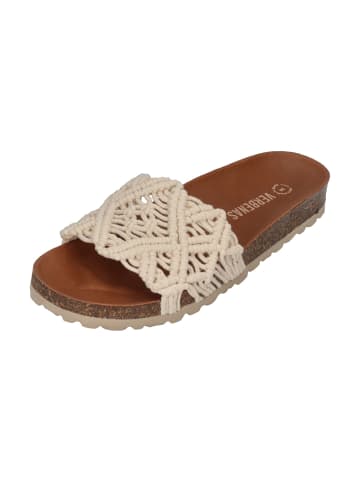 Verbenas Pantoletten Raga KNOTS in natur