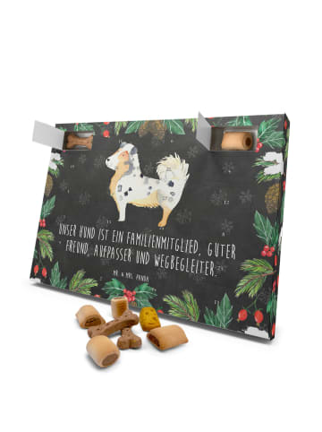 Mr. & Mrs. Panda Hundekalender Hund Australien Shepherd mit Spruch in Kreidetafel