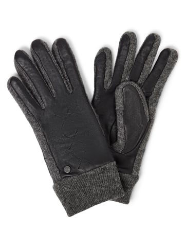 Pearlwood Handschuhe Smilla in schwarz anthrazit - 0001