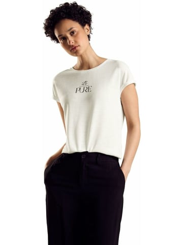 Street One Rundhals T-Shirt für Damen in uni
