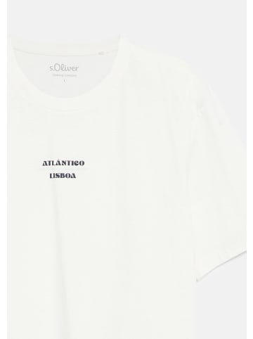 s.Oliver T-Shirt in 02D1_creme
