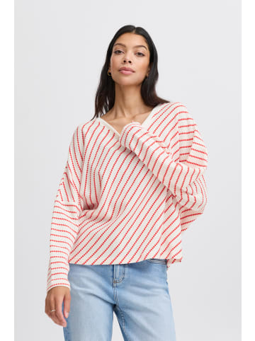 b. young Sweatshirt BYRUNI Loose fit in Poinsettia Mix