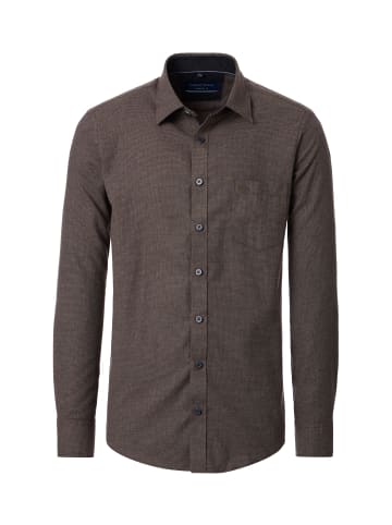 CASAMODA Freizeithemd in Braun