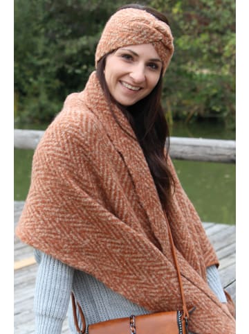 styleBREAKER Schal in Rose-Grau