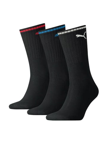 Puma Socken 3er Pack in Schwarz