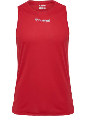 Hummel Hummel T-Shirt S/L Hmlrun Laufen Herren Atmungsaktiv Leichte Design in TANGO RED