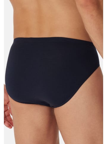 Schiesser Mini Slip / Unterhose Cotton Essential in Dunkelblau