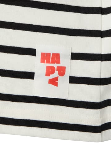 Marie Lund Sweatshirt in ecru schwarz - 0004