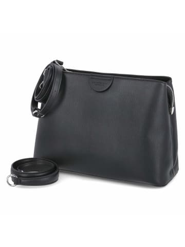 Seidenfelt Hobo Bag LINSELL in Schwarz