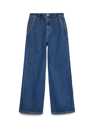 Vero Moda Weit geschnitten in Dark Blue Denim