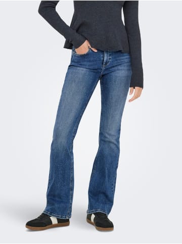 ONLY Flared fit jeans in Medium Blue Denim