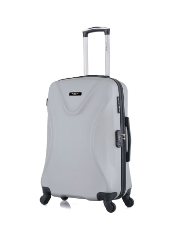 BlueStar Mittelgroßer Koffer GARIBALDI in Grau (64L)
