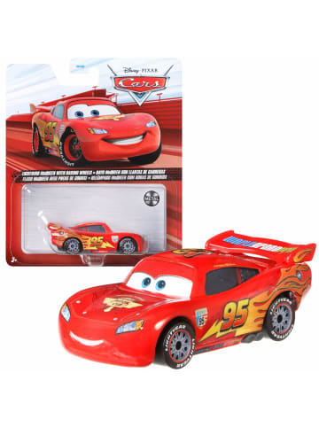 Disney Cars Fahrzeug Racing Style | Die Cast 1:55 Auto in L. McQueen Racing Wheels