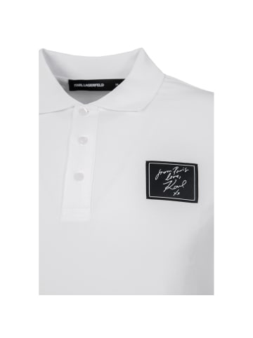Karl Lagerfeld Poloshirt 745420 in weiss